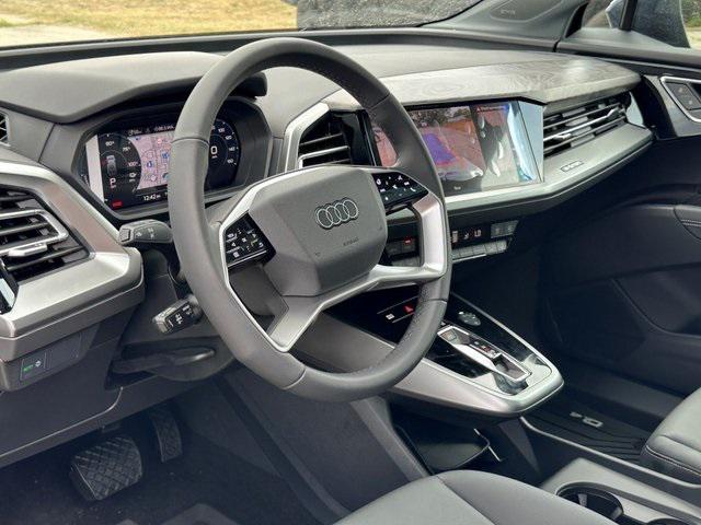 new 2025 Audi Q4 e-tron car, priced at $58,664