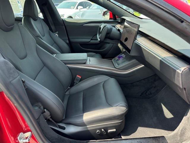 used 2021 Tesla Model S car, priced at $48,989