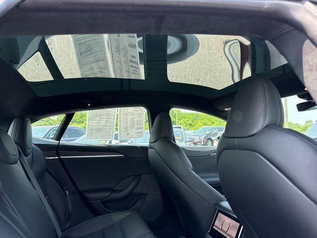 used 2021 Tesla Model S car, priced at $48,989