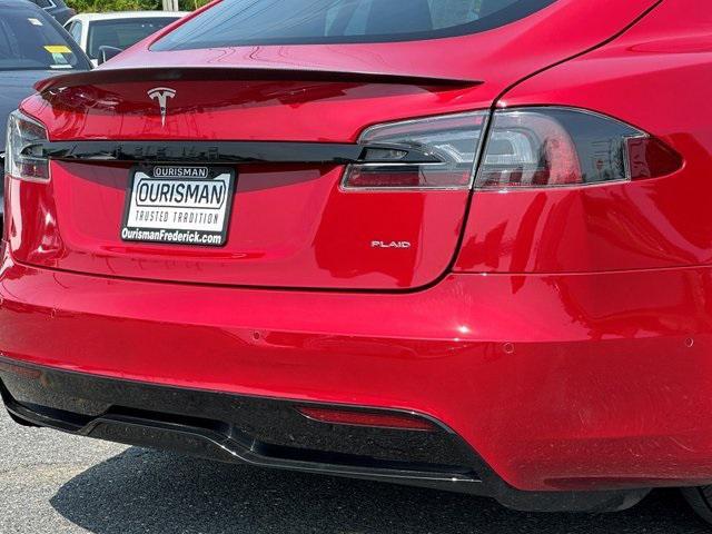 used 2021 Tesla Model S car, priced at $48,989