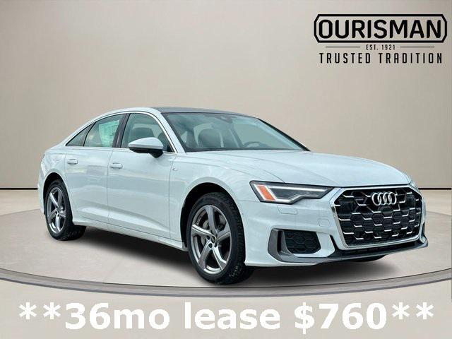 new 2025 Audi A6 car, priced at $62,250