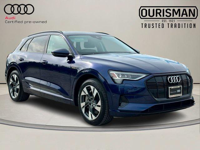 used 2021 Audi e-tron car, priced at $25,407