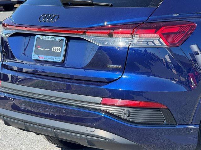 used 2024 Audi Q4 e-tron car, priced at $35,773