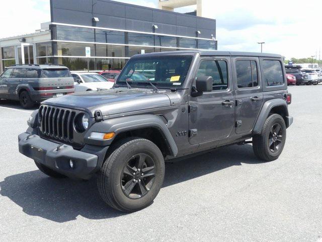 used 2021 Jeep Wrangler Unlimited car, priced at $28,997