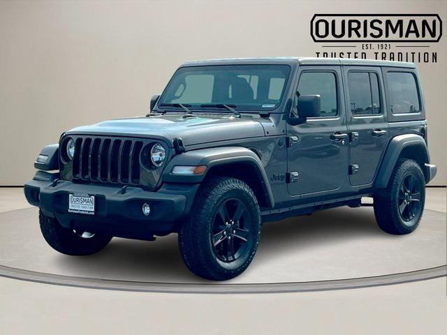 used 2021 Jeep Wrangler Unlimited car, priced at $27,898