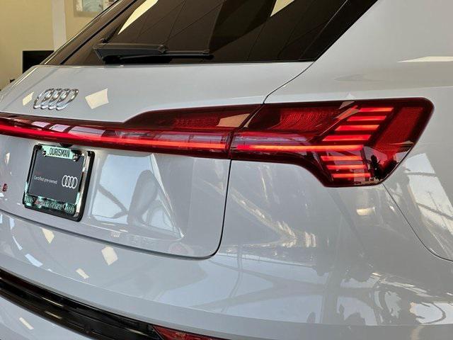 used 2023 Audi e-tron S car, priced at $50,555