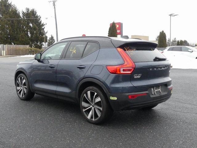 used 2022 Volvo XC40 Recharge Pure Electric car, priced at $27,999