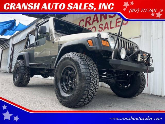used 2005 Jeep Wrangler car, priced at $12,975