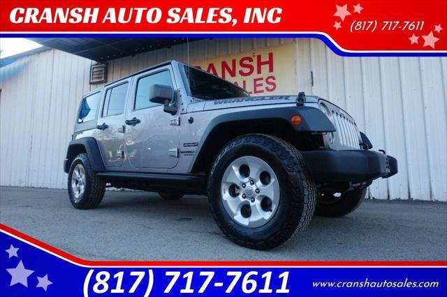 used 2015 Jeep Wrangler Unlimited car, priced at $17,975