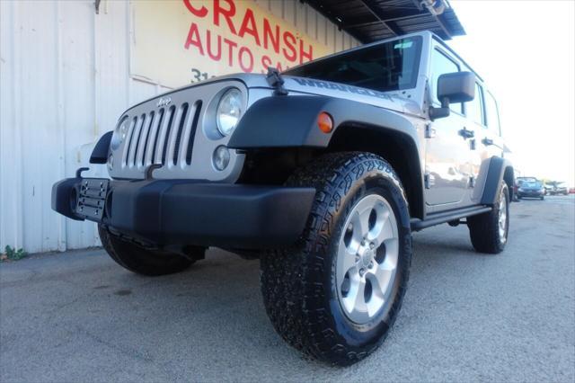 used 2015 Jeep Wrangler Unlimited car, priced at $17,975