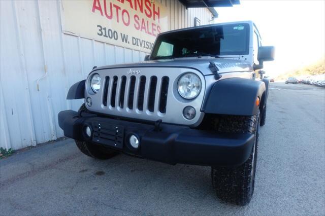 used 2015 Jeep Wrangler Unlimited car, priced at $17,975