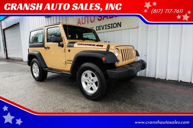 used 2014 Jeep Wrangler car, priced at $17,975