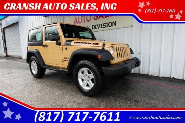 used 2014 Jeep Wrangler car, priced at $17,975