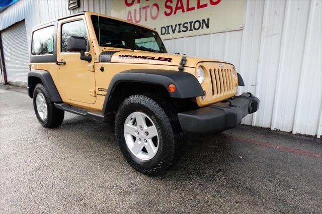 used 2014 Jeep Wrangler car, priced at $17,975