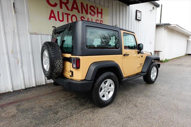 used 2014 Jeep Wrangler car, priced at $17,975