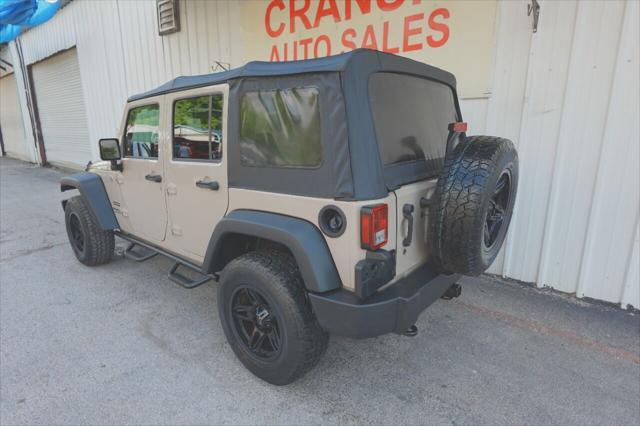 used 2016 Jeep Wrangler Unlimited car, priced at $19,975