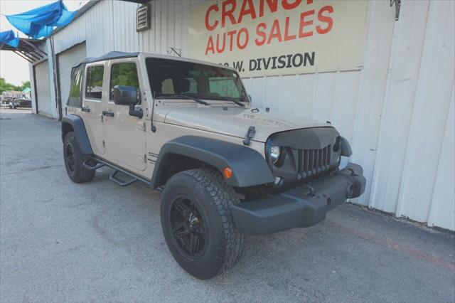 used 2016 Jeep Wrangler Unlimited car, priced at $19,975