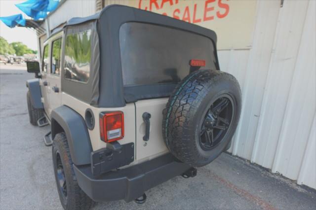 used 2016 Jeep Wrangler Unlimited car, priced at $19,975