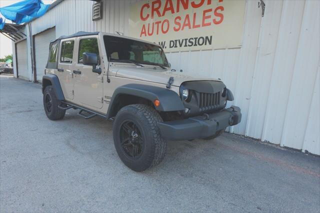 used 2016 Jeep Wrangler Unlimited car, priced at $19,975