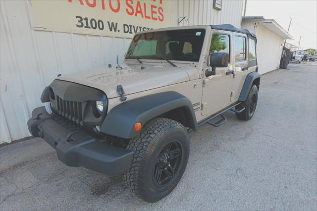 used 2016 Jeep Wrangler Unlimited car, priced at $19,975