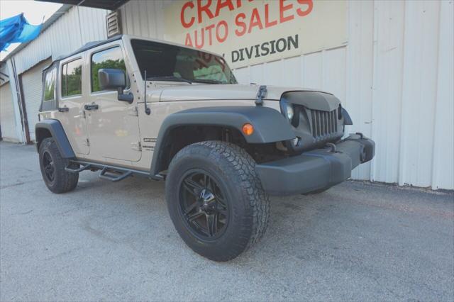 used 2016 Jeep Wrangler Unlimited car, priced at $19,975