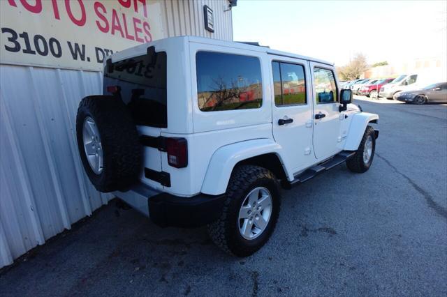 used 2012 Jeep Wrangler Unlimited car, priced at $14,998