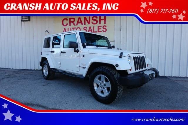 used 2012 Jeep Wrangler Unlimited car, priced at $14,998