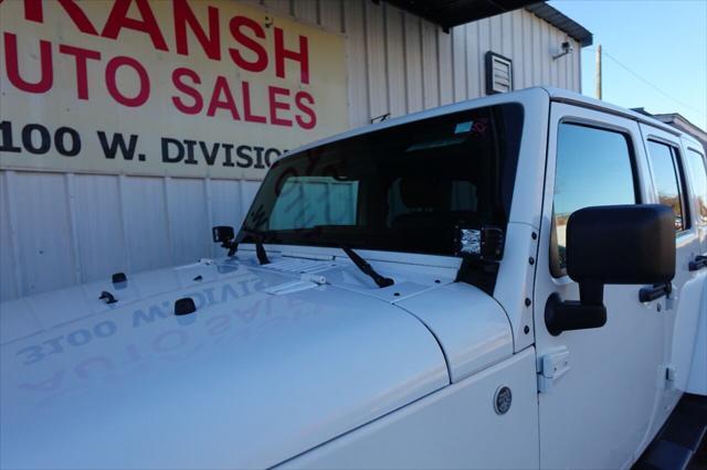 used 2012 Jeep Wrangler Unlimited car, priced at $14,998