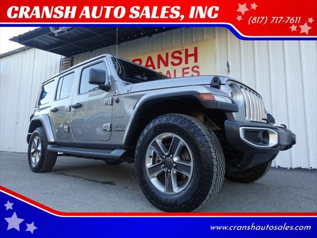 used 2020 Jeep Wrangler Unlimited car, priced at $23,975