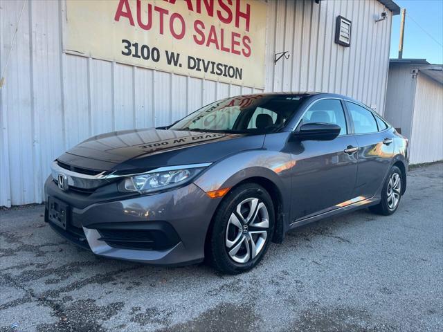 used 2018 Honda Civic car, priced at $14,975