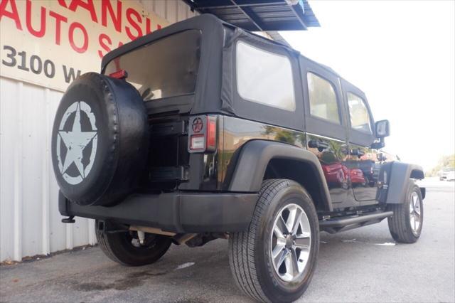 used 2013 Jeep Wrangler Unlimited car, priced at $15,998