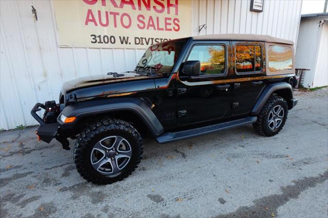 used 2020 Jeep Wrangler Unlimited car, priced at $23,975