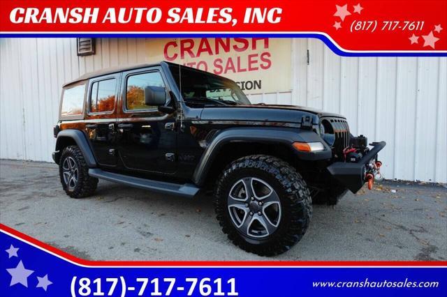 used 2020 Jeep Wrangler Unlimited car, priced at $23,975