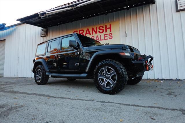 used 2020 Jeep Wrangler Unlimited car, priced at $23,975