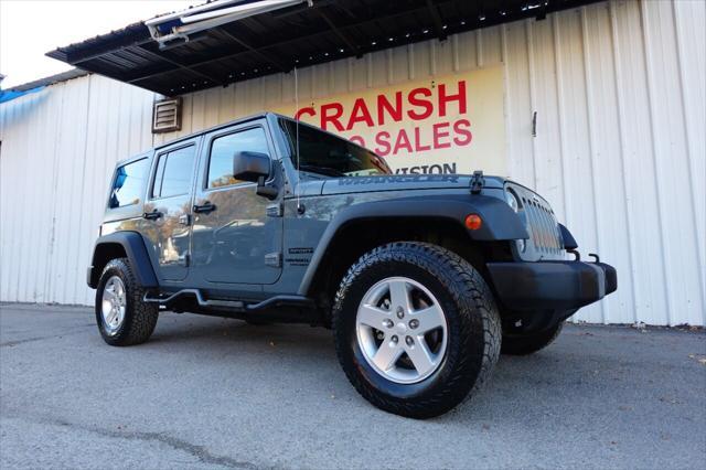 used 2015 Jeep Wrangler Unlimited car, priced at $17,975