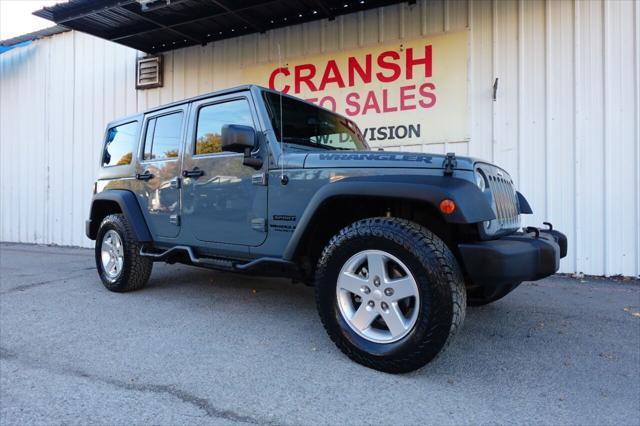 used 2015 Jeep Wrangler Unlimited car, priced at $17,975