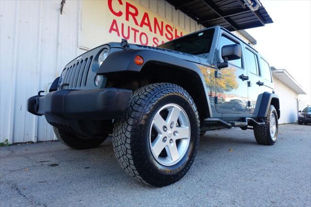 used 2015 Jeep Wrangler Unlimited car, priced at $17,975