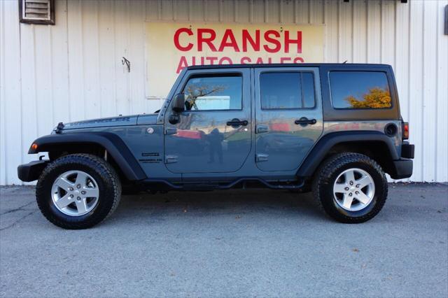 used 2015 Jeep Wrangler Unlimited car, priced at $17,975