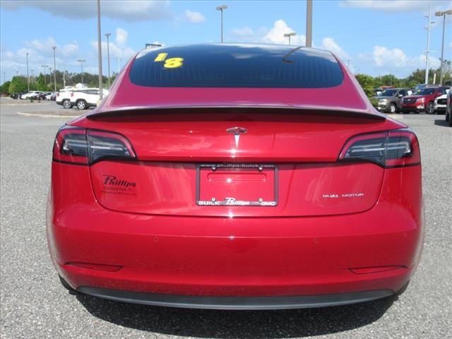 used 2018 Tesla Model 3 car, priced at $28,980