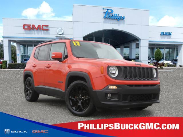 used 2017 Jeep Renegade car, priced at $14,696