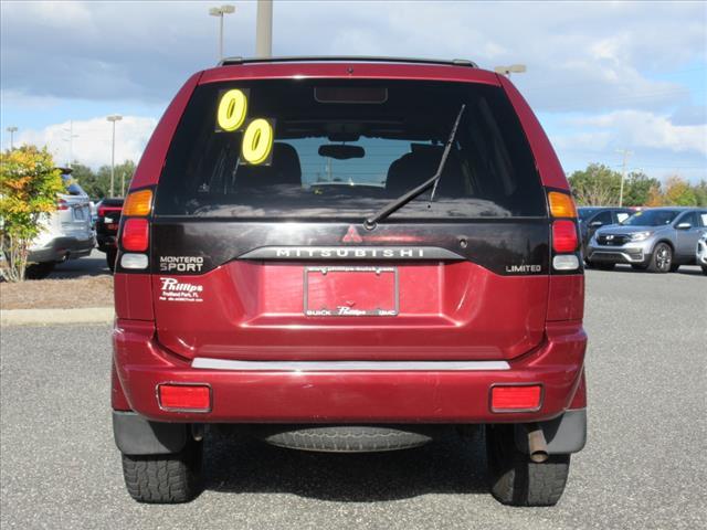 used 2000 Mitsubishi Montero Sport car, priced at $5,995