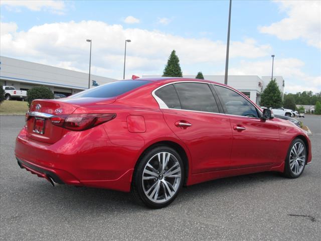 used 2022 INFINITI Q50 car, priced at $32,887