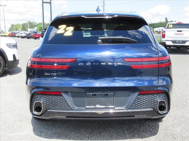 used 2022 Genesis GV70 car, priced at $38,980