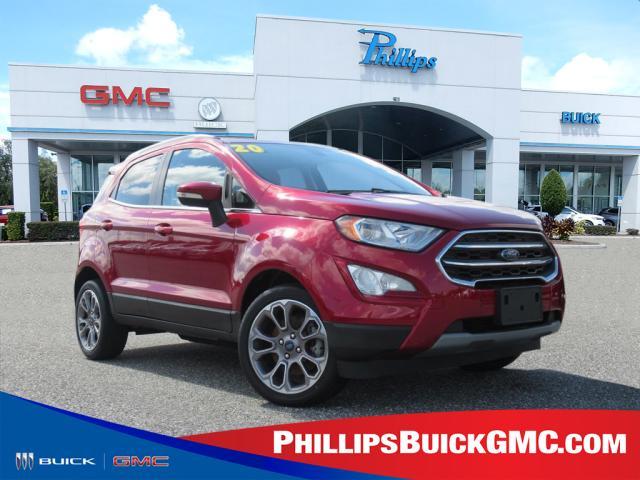 used 2020 Ford EcoSport car, priced at $15,980