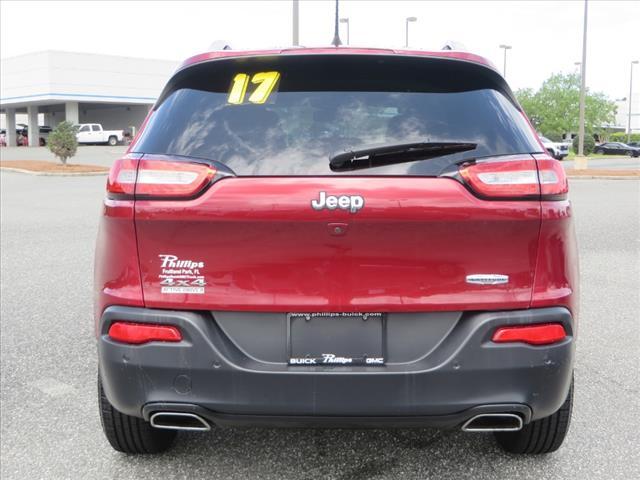 used 2017 Jeep Cherokee car, priced at $17,988