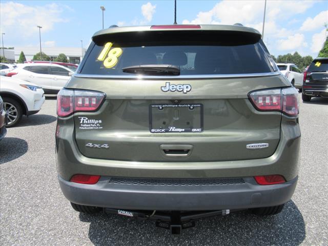 used 2018 Jeep Compass car, priced at $15,980