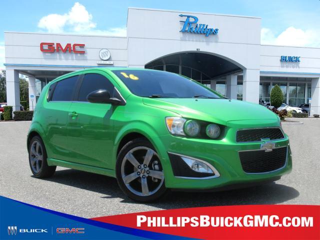 used 2016 Chevrolet Sonic car, priced at $9,988