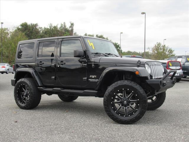 used 2017 Jeep Wrangler Unlimited car, priced at $26,988