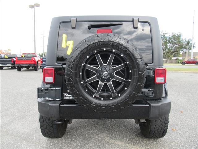 used 2017 Jeep Wrangler Unlimited car, priced at $26,988