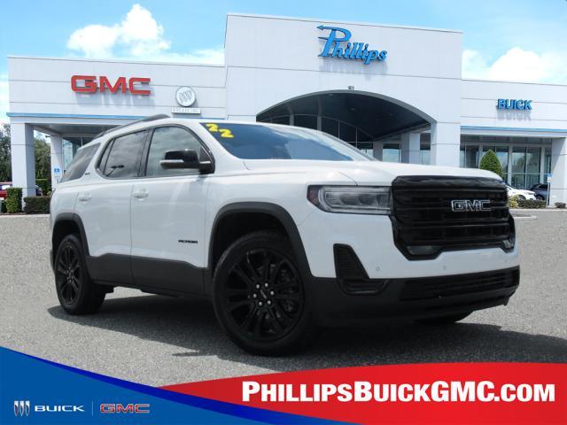 used 2022 GMC Acadia car, priced at $27,980